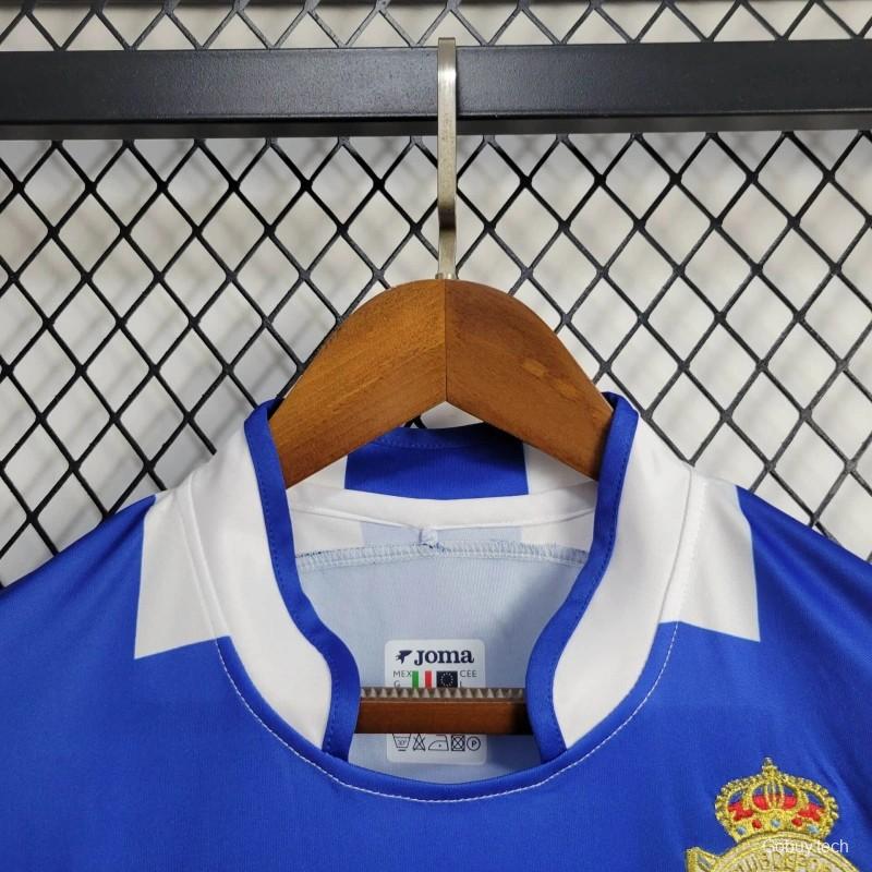 Retro 03/04 Retro Deportivo La Coruna Home Jersey