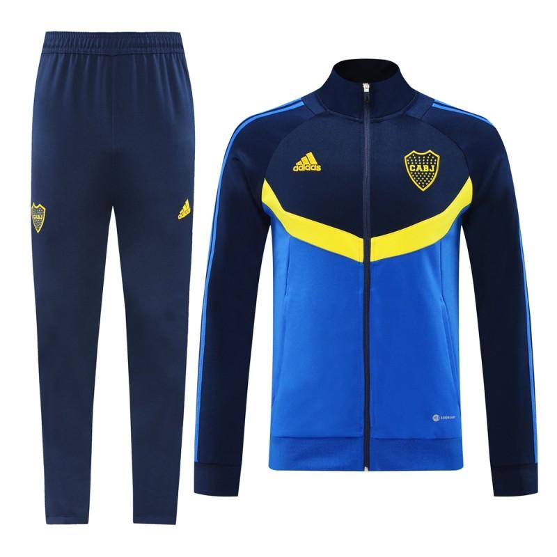 24/25 Boca Juniors Navy/Blue Full Zipper Jacket +Long Pants