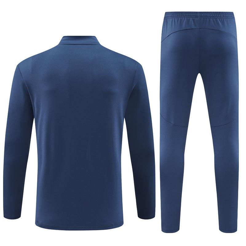 24/25 Manchester City Navy Half Zipper Jacket+Long Pants