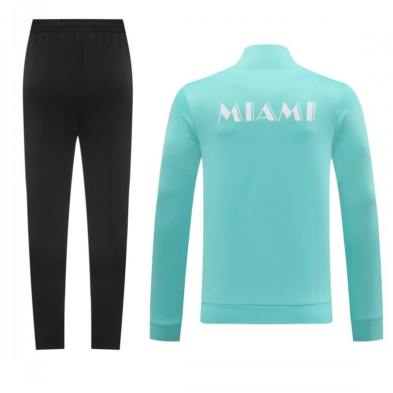 24/25 Inter Miami Green Full Zipper Jacket +Long Pants