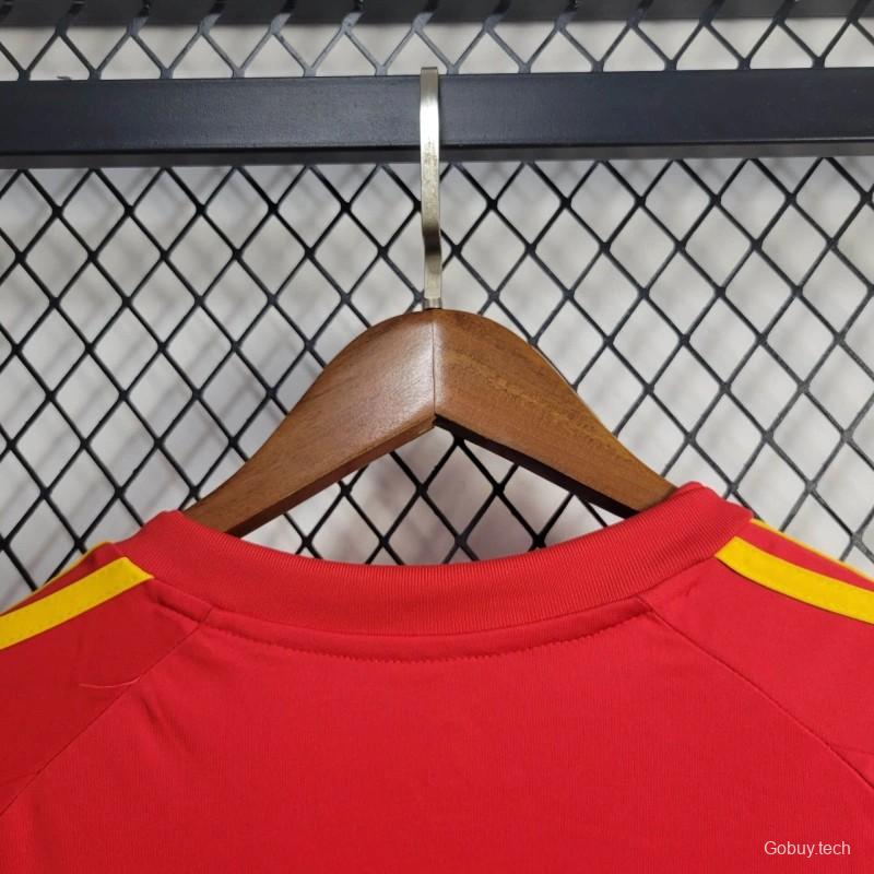 2010 Retro Spain Home Jersey