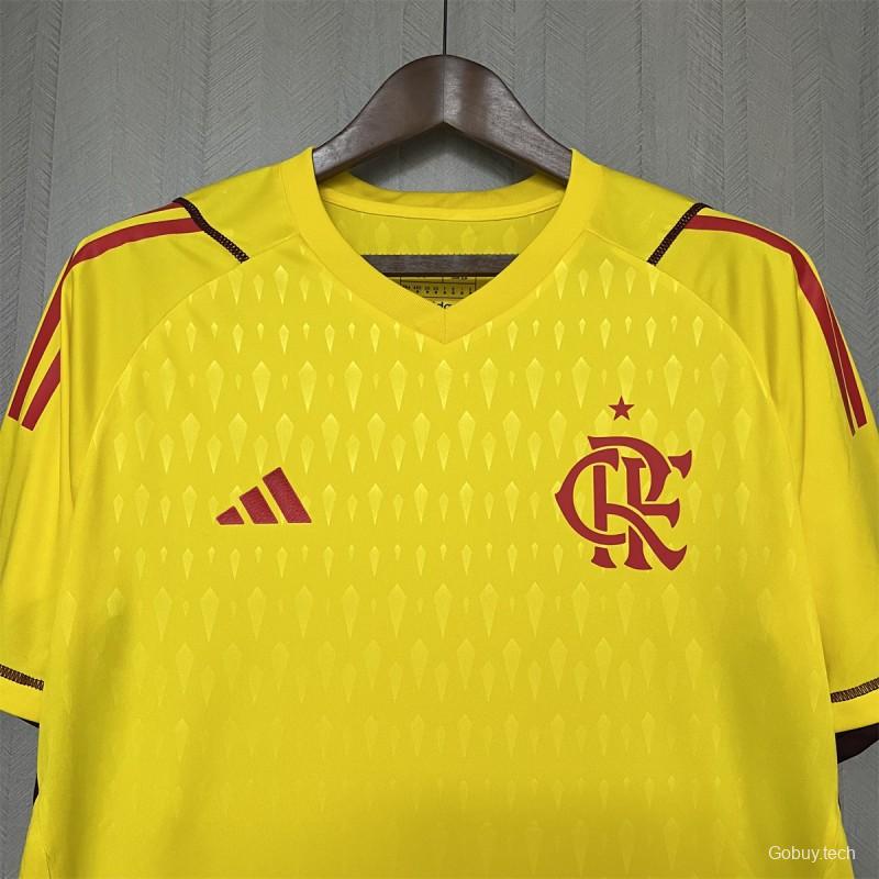 24/25 Flamengo Limited Edition Goalkeeper Yellow Jersey