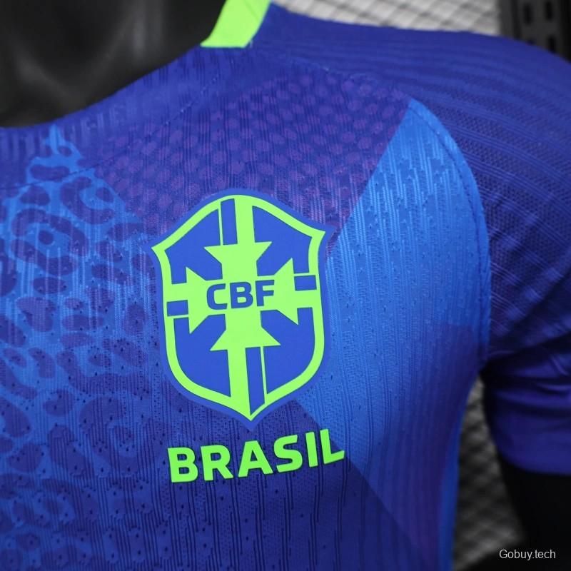 25/26 Player Version Brazil Blue Jersey