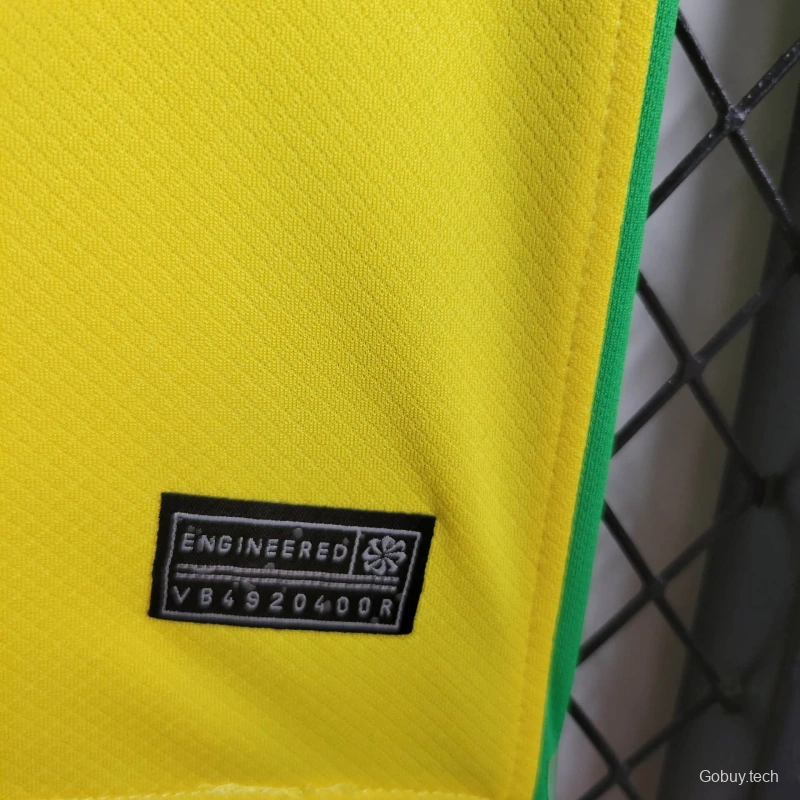 2025 Brazil Home Jersey