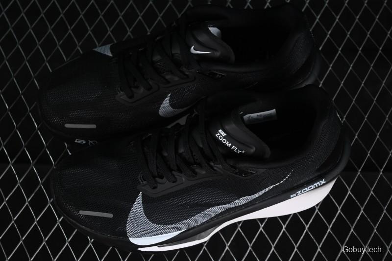 Nike Zoom Fly 6 Running Shoes with Flyknit Material and Carbon Fiber Plate for Superior Elasticity - FN8454-001