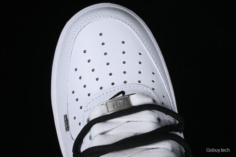 Nike Air Force 1 '07 Low Anime Theme Custom Swoosh Strap Low-Top Casual Sneakers - ZH0316-026