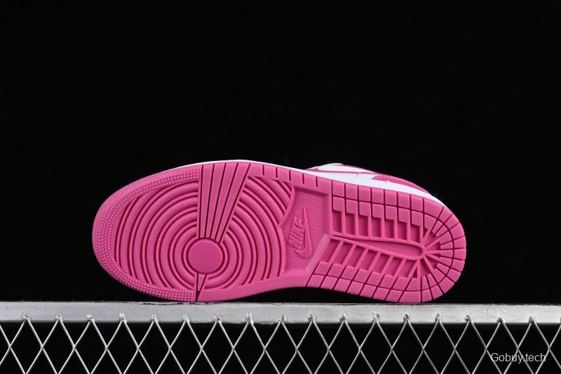 Nike Air Jordan 1 Low AJ1 Rose Pink Low-Top Casual Lifestyle Sneakers - FV8486-600