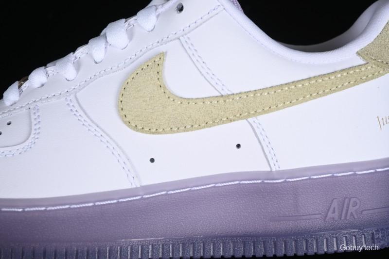 Nike Air Force 1 '07 Low Casual Sneakers with Full-Length Air Cushion - HF5719-139