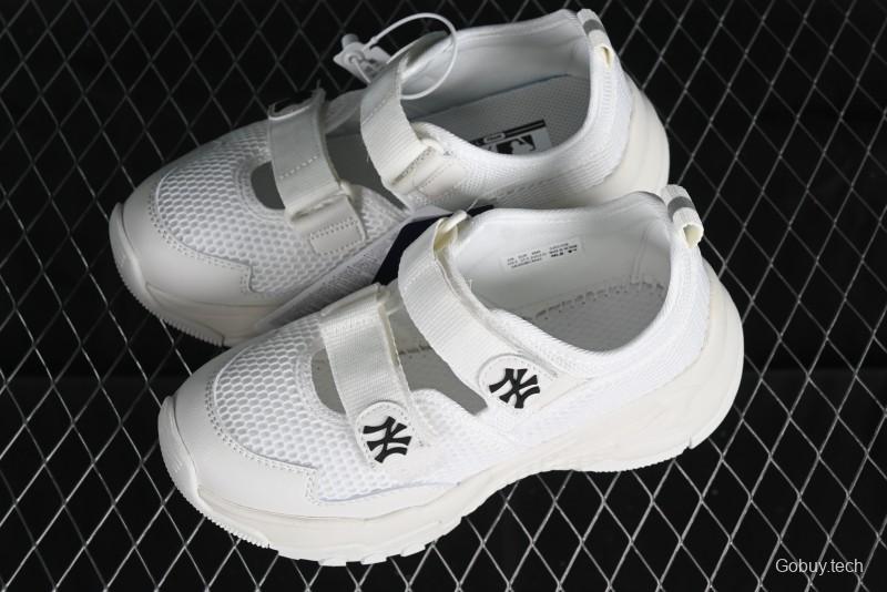 New York Yankees MLB Bigball Chunky Mask Jane Thick Platform Casual Sandals - 3ASDBCM4350IVS