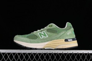 New Balance Made In USA M993 Series Classic Retro Running Shoes - U993GW