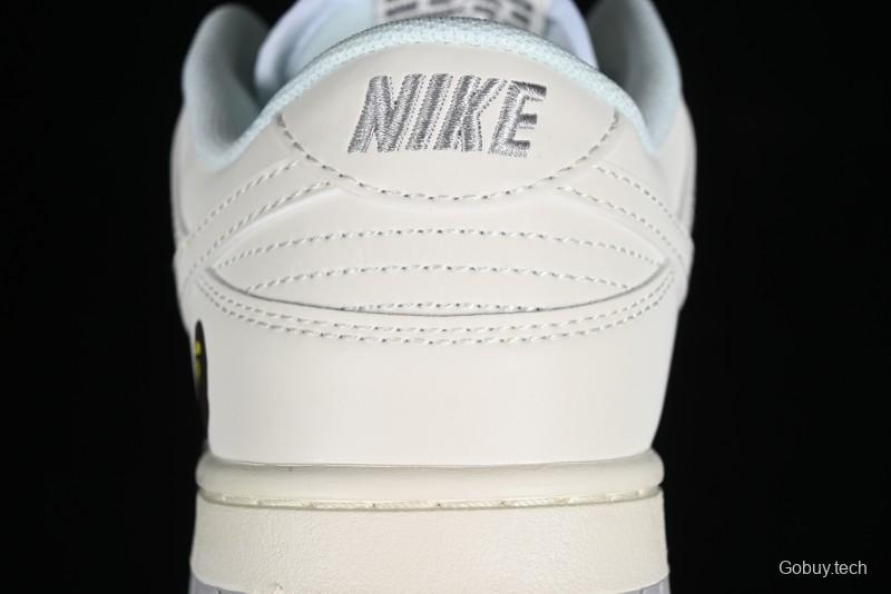 Nike SB Dunk Low "BAPE Collaboration - Arctic Fox" Anniversary High-End Custom Low-Top Casual Sneakers - XD6188-018
