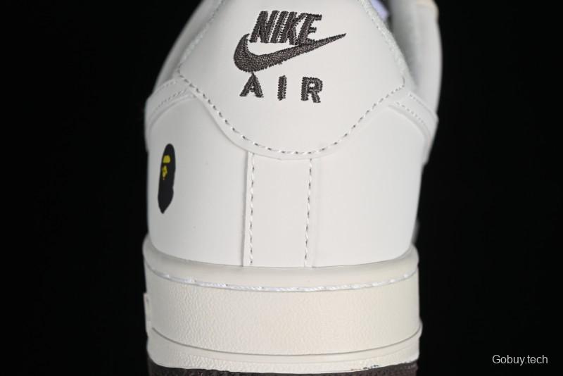 Nike Air Force 1 '07 Low BAPE Collaboration - Beige Black Star FG6688-100