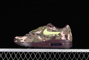 Nike Air Max 1 Retro Running Shoes with Half-Sole Air Cushion - FN8358-200