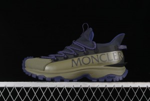 Moncler Trailgrip GTX Hiking Shoes with Cordura Nylon Gore-Tex Waterproof and Vibram Outsole - M00240M3457