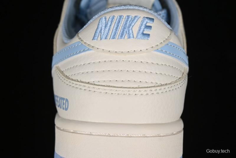 Nike SB Dunk Low UN Collaboration - Sky Blue Anniversary High-End Custom Low-Top Casual Skate Shoes - BB2699-212
