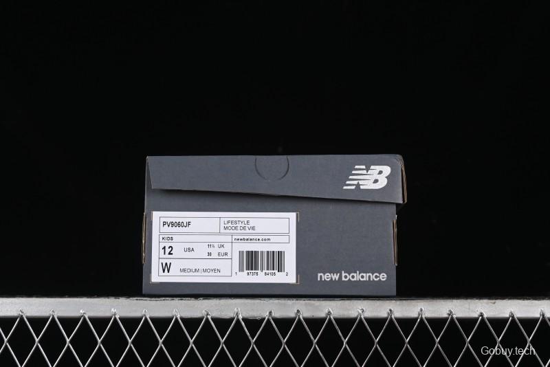New Balance 9060 Series Kids Hook and Loop Sneakers - PV9060JF