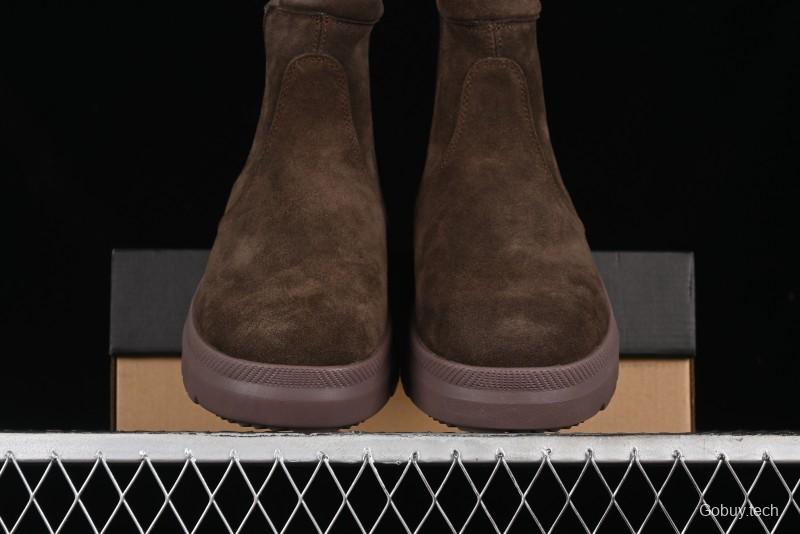 UGG Burleigh Chelsea Winter Boots for Men with Lightweight Anti-Slip Sole and Genuine Wool Leather - 1152050