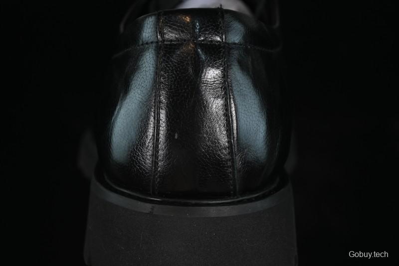 Ecco Block Brogue Business Derby Round Toe Genuine Leather Dress Shoes - 63667201001
