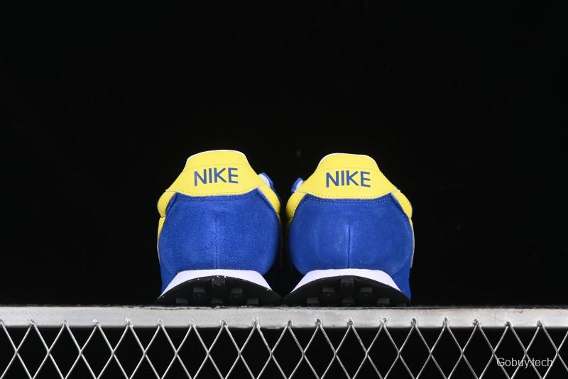 Nike Stussy Roshe Run LD-1000 Comfortable Versatile Non-Slip Durable Waffle Low-Top Casual Running Shoes - FQ9079-400