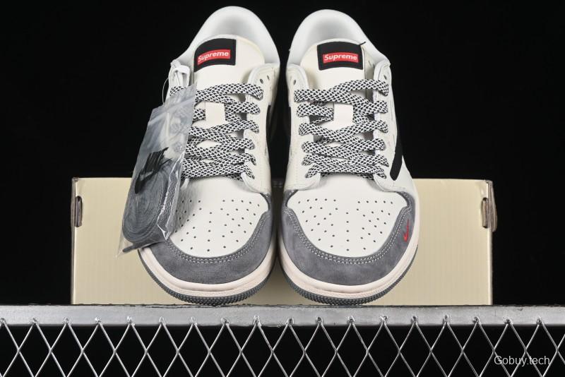 Nike Travis Scott x Fragment Design x Air Jordan 1 Low OG SP AJ1 Supreme Collaboration - XY2688-120