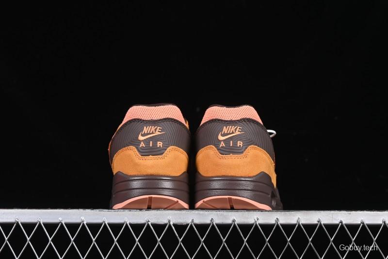 Nike Air Max 1 Retro Running Shoes with Half-Sole Air Cushion - HF7346-200