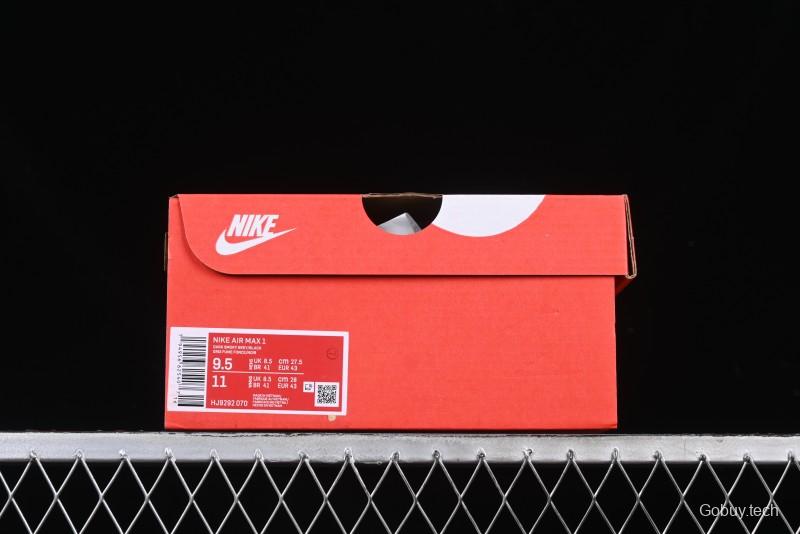 Nike Air Max 1 Retro Running Shoes with Half-Sole Air Cushion - HJ9292-070