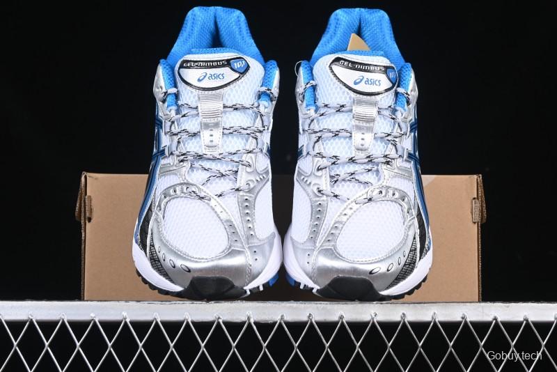 Asics Gel-Nimbus 10.1 Retro Breathable Casual Shoes with Cushioning for Men - 1203A543-101
