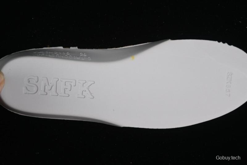 SMFK Comfortable Chunky Sole White Sneakers - T.D4