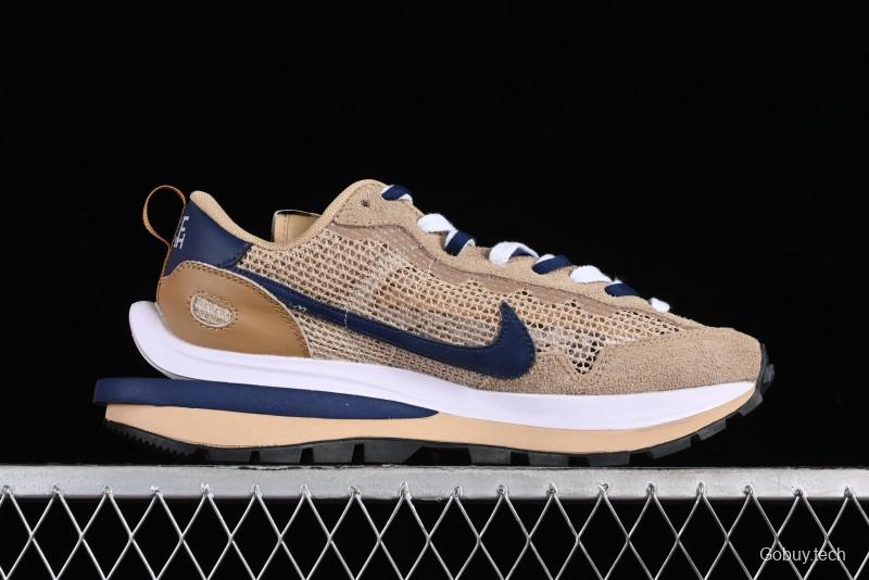 Nike Sacai VaporWaffle 3.0 Deconstructed Running Shoes with Layered Sole - CV1363-102