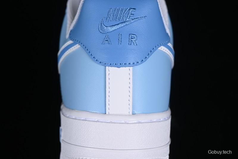 Nike Air Force 1 '07 Low Triple Color Gradient Minimalist Hand-Drawn Casual Sneakers - CW2288-951