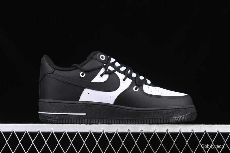 Nike Air Force 1 '07 Low Panda Smiley Low-Top Casual Sneakers - CV9879-542