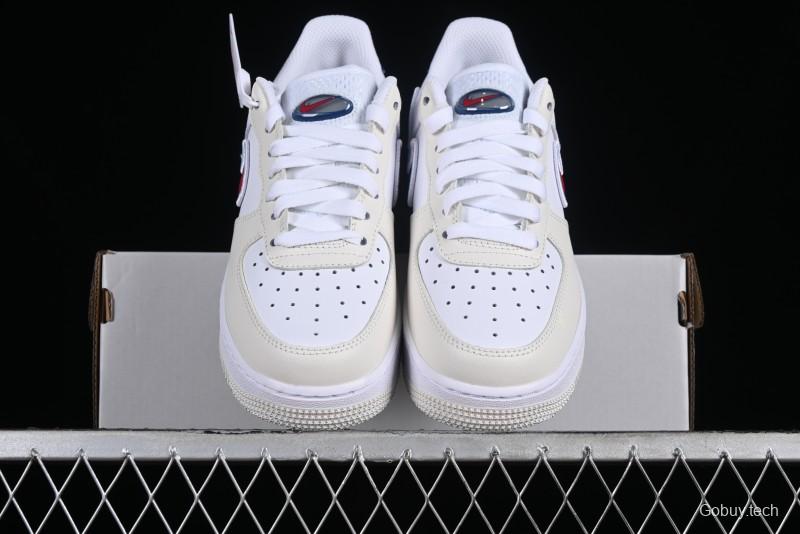 Nike Air Force 1 '07 Low Casual Sneakers with Full-Length Air Cushion - FZ3190-400