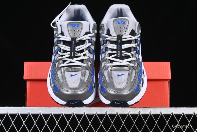 Nike P-6000 PRM Retro Casual Dad Shoes with Layered Design and Lightweight Construction - BV1021-006