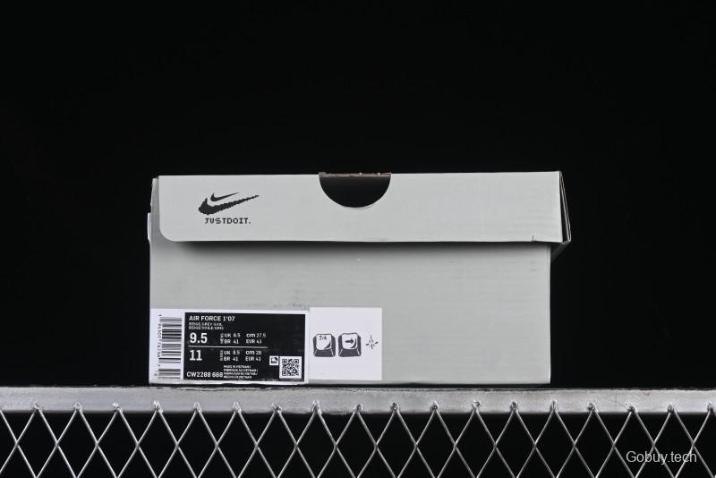 Nike Air Force 1 '07 Low "Lose Heart" Custom Casual Sneakers - CW2288-668