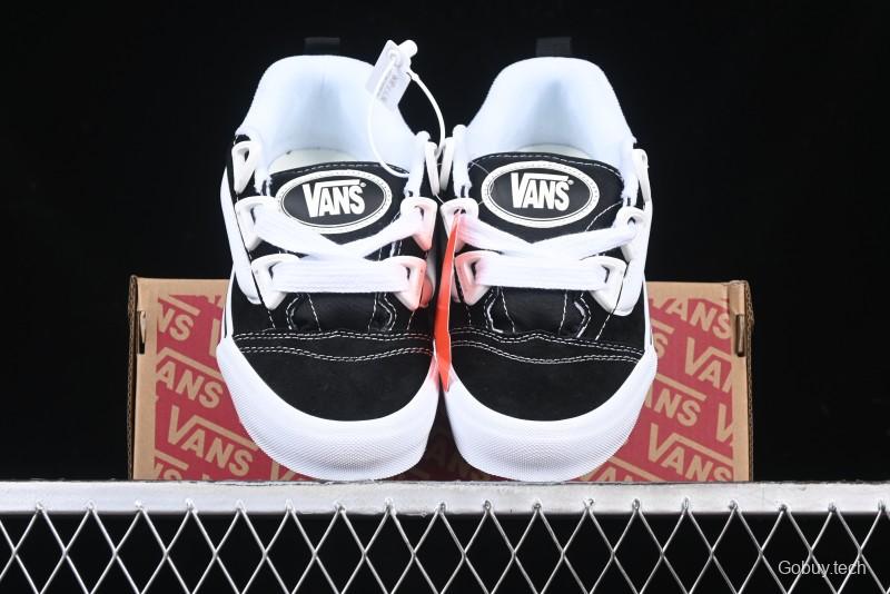 Vans Knu Skool DR Black White New Series Chunky Sneakers - VN000CZUVE9