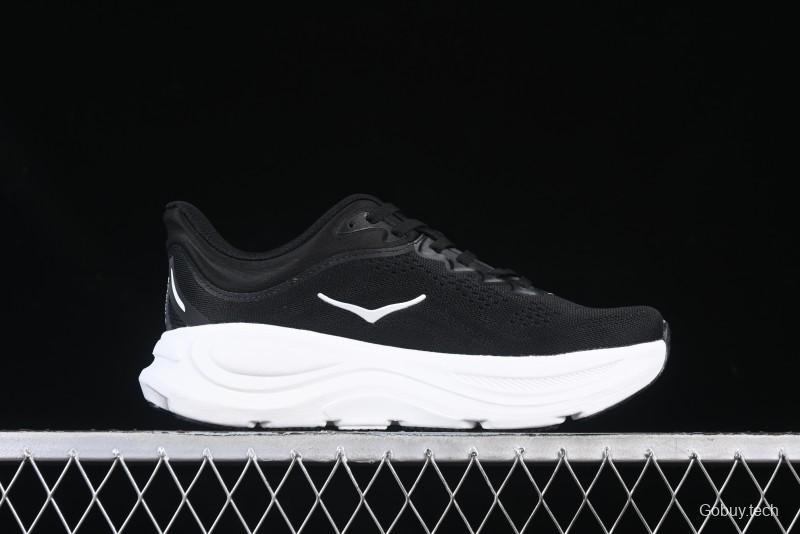 HOKA ONE ONE Bondi 9 Knit Lightweight Casual Running Shoes - 1162012 BWHT
