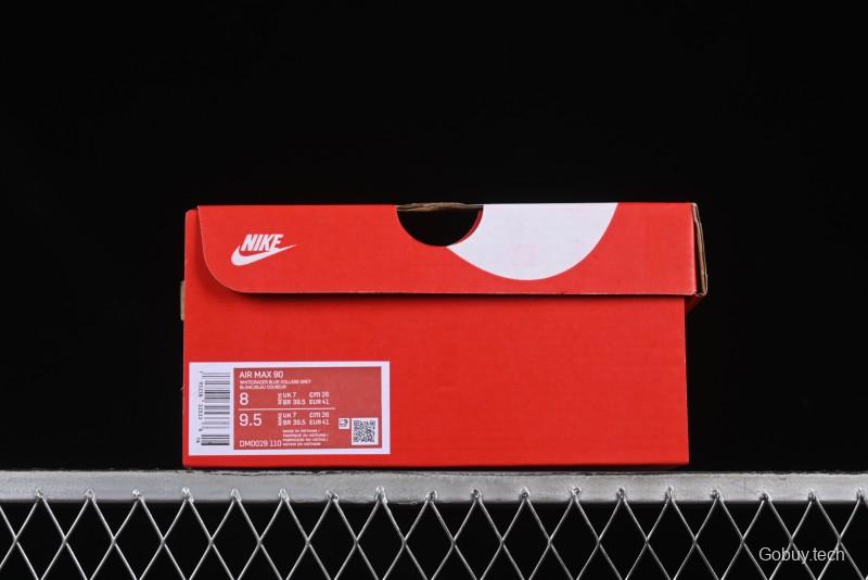 Nike Air Max 90 Retro Running Shoes with Air Cushion Technology - DM0029-110