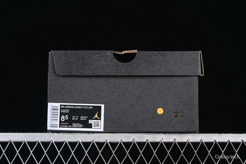 Nike Air Legacy 312 Low "Black/Sail/White" - Premium Style with Elephant Print Details