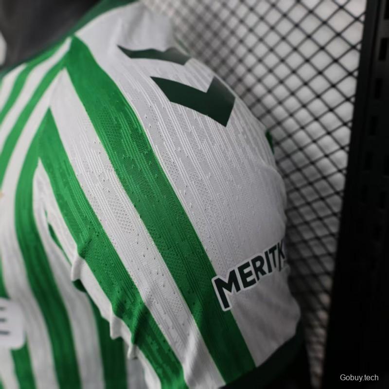 Player Version 25/26 Real Betis Home Jersey