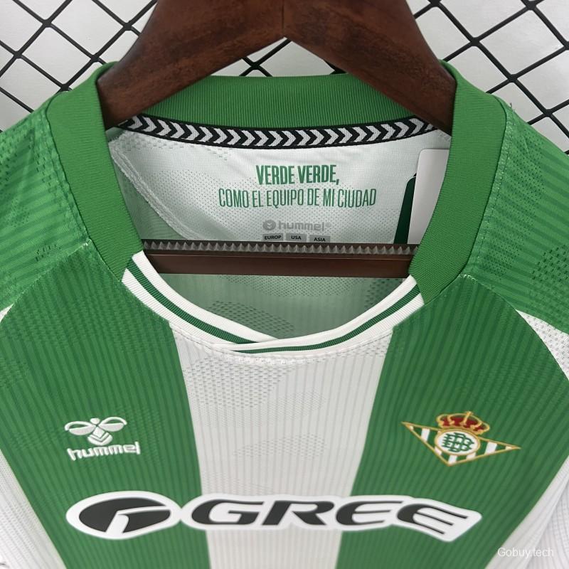 25/26 Real Betis Home Jersey