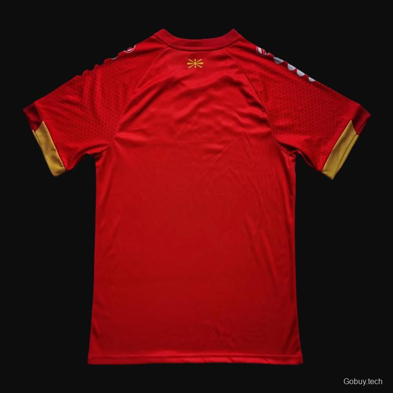 2023 North Macedonia Home Jersey