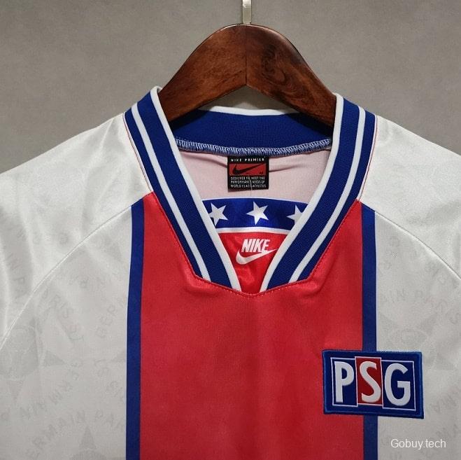 Retro 94/95 PSG White Away Jersey