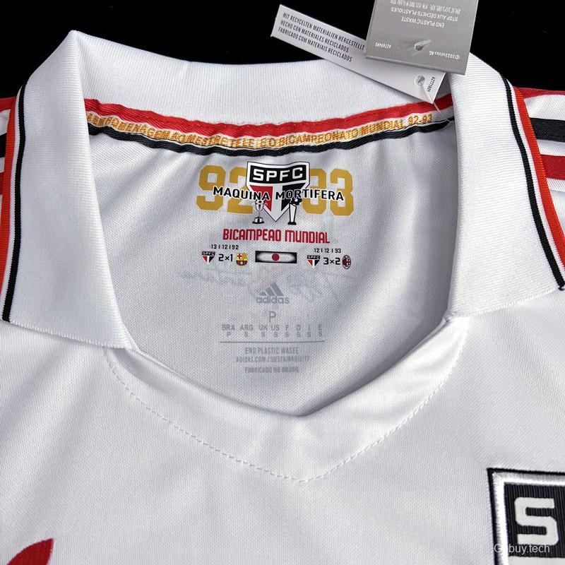 Retro 1992 Sao Paulo Commemorative Jersey/