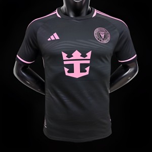 Player Version 24/25 Inter Miami Away Black Jersey