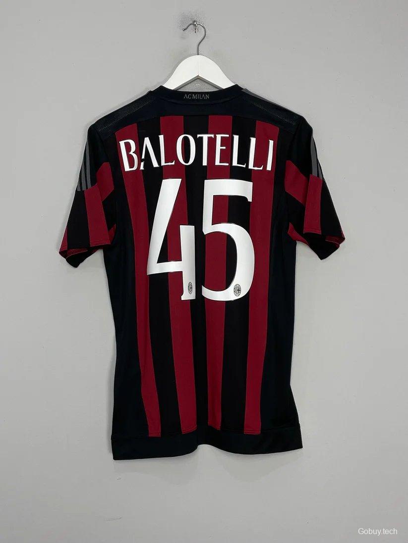 Retro 15/16 AC Milan Home Jersey