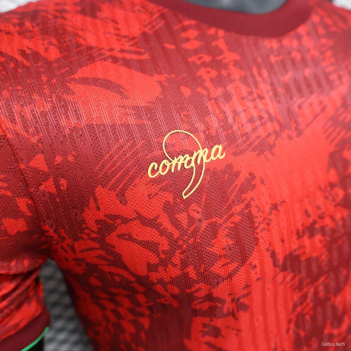 Player Version 2024 Portugal Comma Football Champions Of Europe Jersey