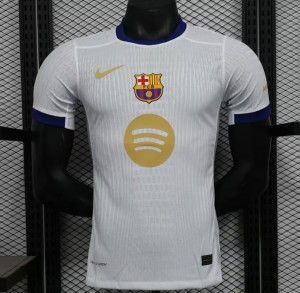 Player Version 24/25 Barcelona 125Th White Special Jersey