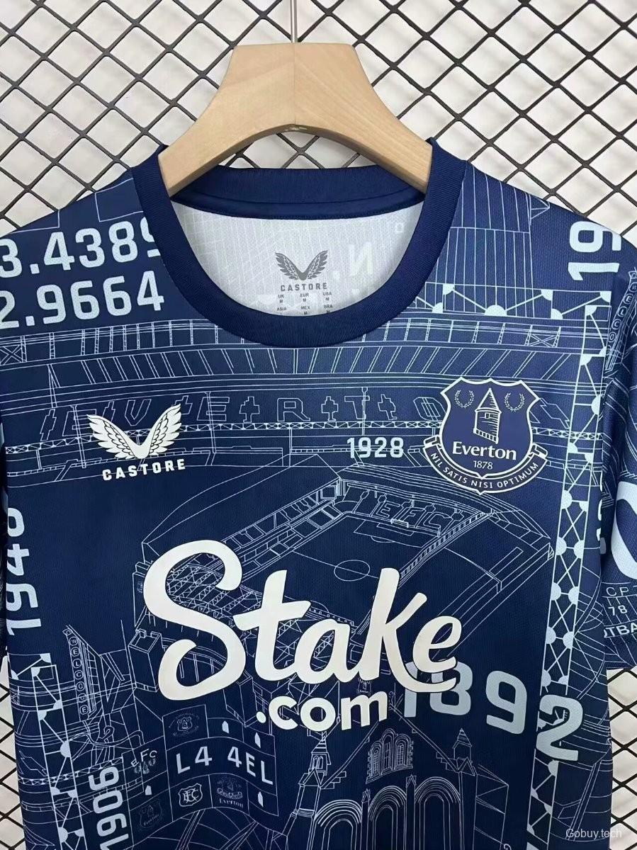 24/25 Everton  Farewell Pre-Match Jersey