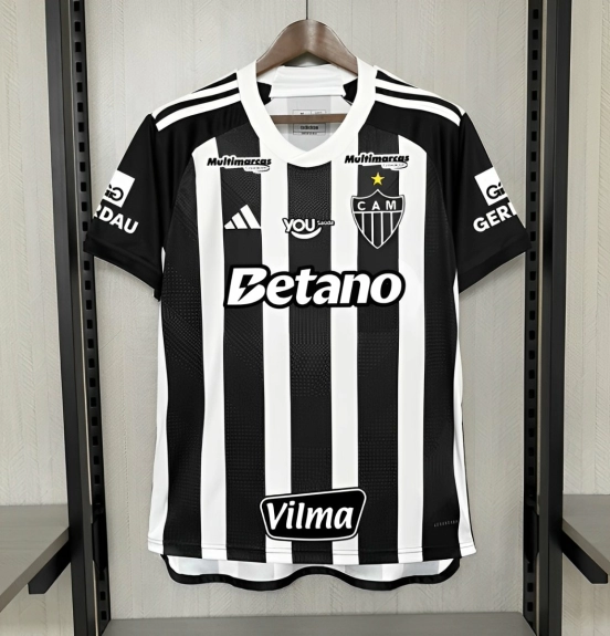 24/25 Atlético Mineiro Home All Sponsors Jersey