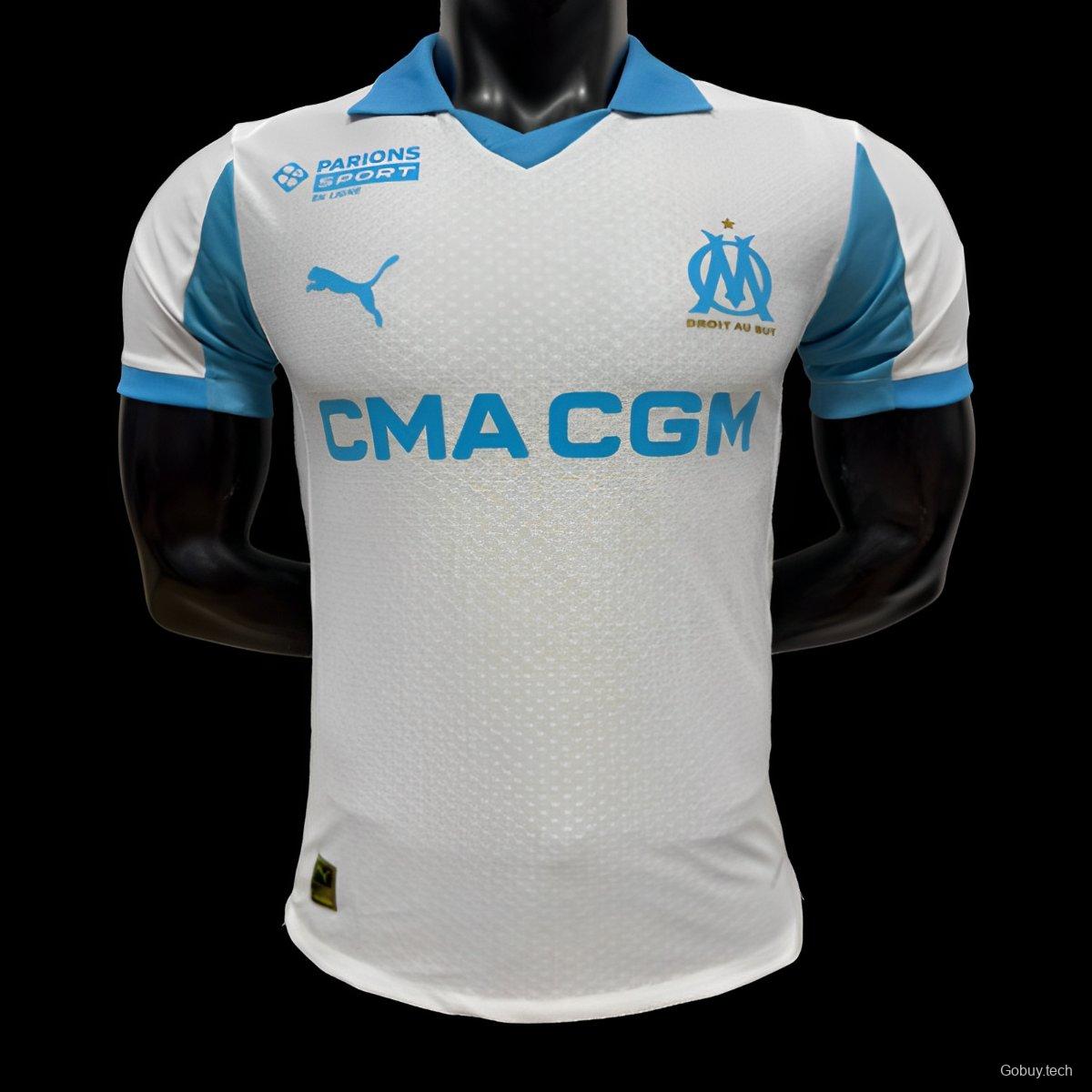 Player Version 25/26 Olympique Marseille Home Jersey